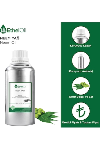Etheloil Neem Yağı Sabit Yağ 500 G