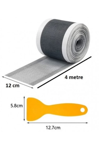 Gider Süzgeci, Saç Kılı Tutucu Ve Sineklik Tamir Kiti 12 Cm 4
