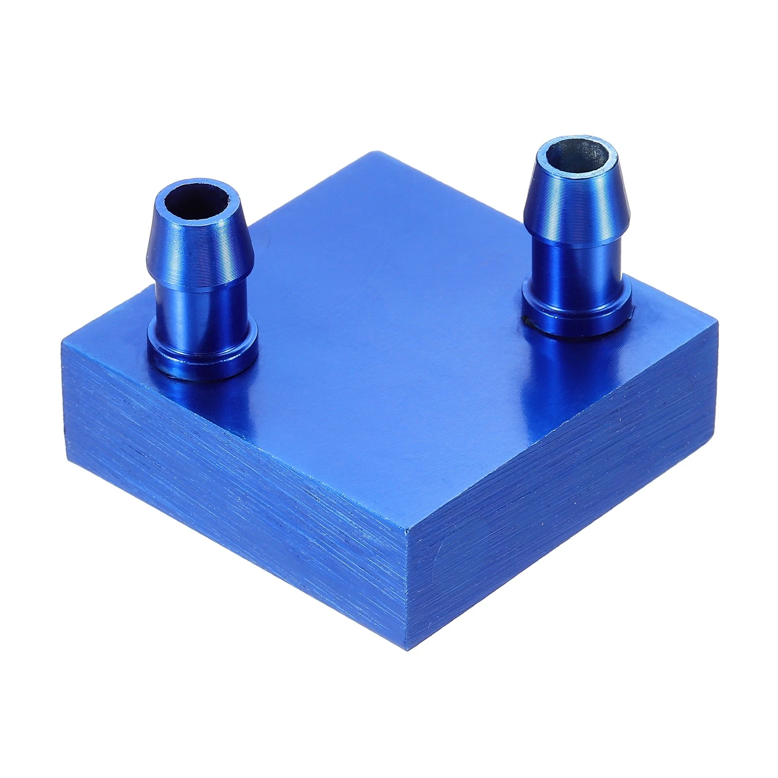 Alüminyum Su Soğutma Bloğu 40x40x13mm Sıvı Soğutucu Isı Emici Sistemleri Mavi