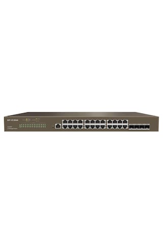 Ip-com - G3328f Cloud Managed,l2, 24 X 10/100/1000 Base-t Ethernet Ports 4 X 100/1000 Base-x Sfp Ports-221