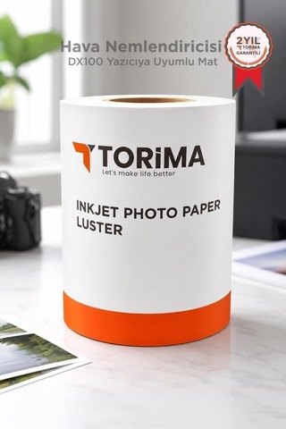 Fotoğraf Kağıdı 20.3x65 Inkjet Kağıt Dx100 Resim Materyali Baskı Aracı Kırtasiye Ürünü