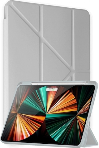 Huawei Honor Pad X9a Kalemlikli Mars Tablet Kılıfı - Gri Laptop Çantası