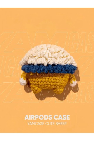 Yamcase Airpods Uyumlu 3 İçin Kılıf, Kulaklıklar İçin Peluş Kılıf 143505077 Kahverengi