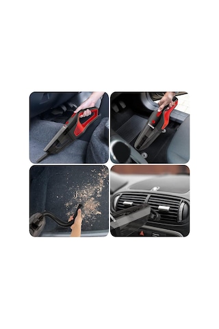 Kobb Kbv12 12volt/120watt Araç Süpürgesi + 5 Parça Aksesuar Seti + Taşıma Çantası Diğer