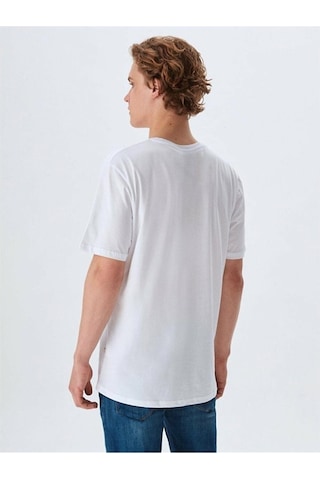 Little Big Ltb Nonama Erkek T-shirt Beyaz