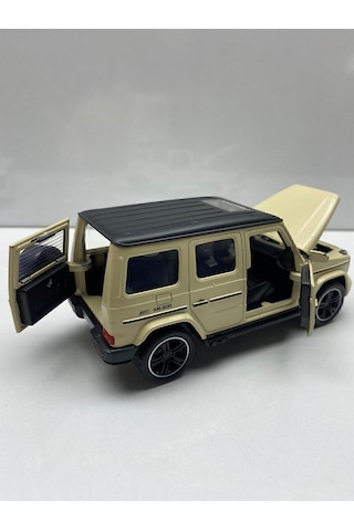 Diecast Oyuncak Araba Mercedes G65 Jip Çek Bırak Model Araç 1:32 Ölçek G Class 15 Cm Diğer