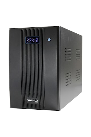 D-1500 1500va Lcd Kesintisiz Güç Kaynağı Line Interactive 2x12v 9ah Ups Bilgisayar Kamera Ofis Sistem
