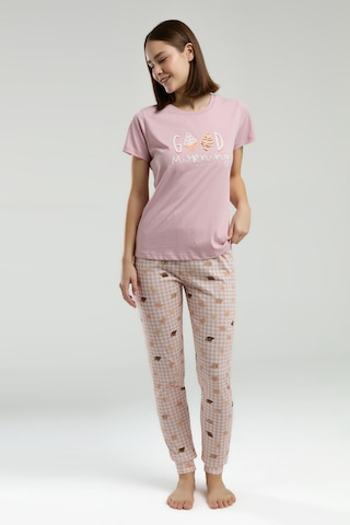 Rolypoly Kadın Pembe Pijama Takımı Rp3587-s-v1 Pembe