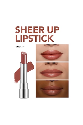 Flormar Nemlendirici Parlak Ruj (MORUMSU PEMBE) - Sheer Up Sls. - 013 Gaia - 8682536012119