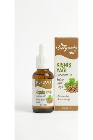 Kişniş Tohumu Yağı %100 Saf Doğal Uçucu Yağ Aromaterapi Ve Cilt Bakım Yağı