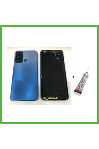 Vaveni İnfinix Hot 12i Arka Batarya Pil Kapağı Mavi B700 Arz