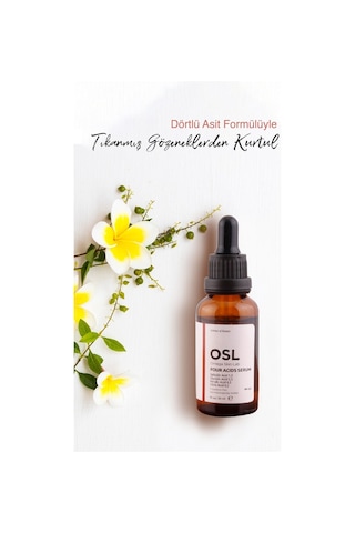 OSL Omega Skin Lab Sebum Dengesi Gözenek Ve Kırışıklık İçin Four Acids Serum 30 ML