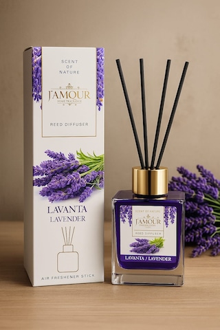 Lavanta Kokulu Çubuklu Oda Kokusu 100 Ml Rahatlatıcı Ve Kalıcı Ferahlık Lavanta
