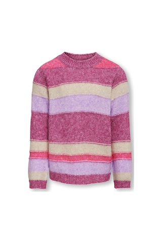 Only Kogelaıne L/s O-neck Knt Kız Çocuk Kırmızı Kazak - 15302317