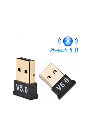 Plus Px-ac-btu50 Bluetooth 5.0 Usb Adaptör, Mini Dongle Bluetooth Alıcı, Pc Laptop Notebook İçin Kablosuz Bluetooth Çevirici, Windows 10/11 Tak Çalıştır Usb Bluetooth Dongle