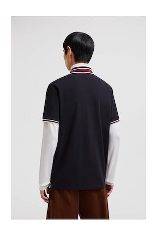 Moncler Polo Yaka Pike T-shirt Regular Fit Lacivert