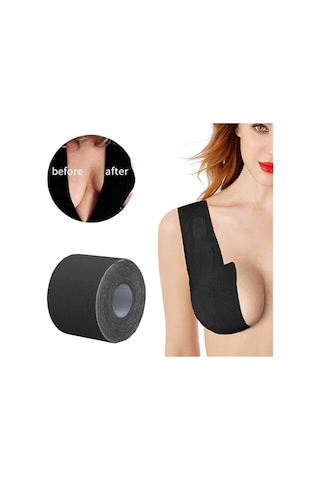 Youtek Yapışkanlı Göğüs Kaldırma Bandı - Su Geçirmez, Nefes Alabilir, A-e Beden Uygun