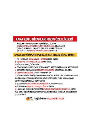 2025 Yks - Tyt Sosyal Bilimler Karakutu Konu Konu Çıkmış Soru Banka