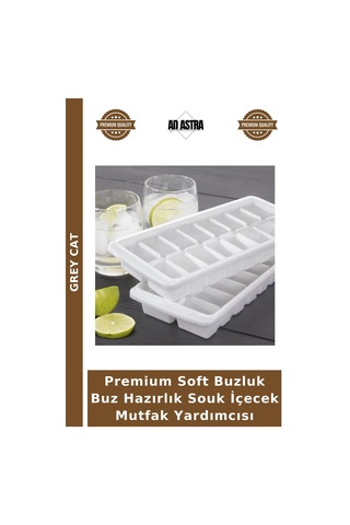 Premium Soft Buzluk Buz Hazırlık Souk İçecek Mutfak Yardımcısı Çok Renkli