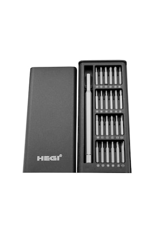 Hegı 25 Parça Mıknatıslı Tornavıda Setı