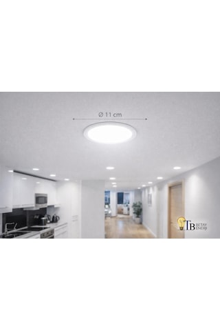 6w Yuvarlak Led Panel Gün Işığı 6500k Beyaz
