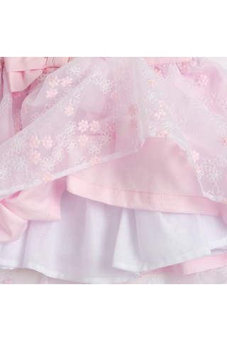 Chicco Kız Bebek Kısa Kollu Elbise 09101846000000 000011 Pembe