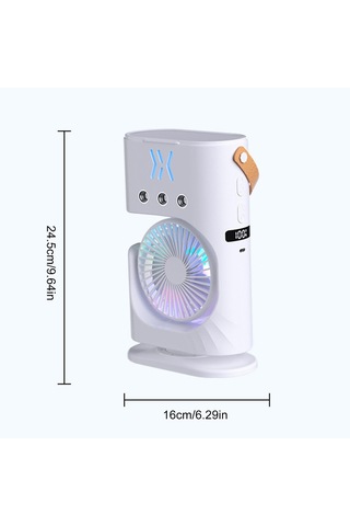 Jialan Taşınabilir Misting Fan - Küçük Taşınabilir Sessiz