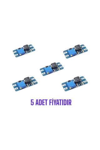 Mt3608 Ayarlanabilir Voltaj Yükseltici Kart - 5 Adet-4846
