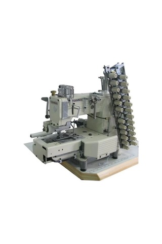 Kansai Special Fx-4412-p-utc Burunlu 12 İğne Havalı İplik Kesicili Zincir Dikiş