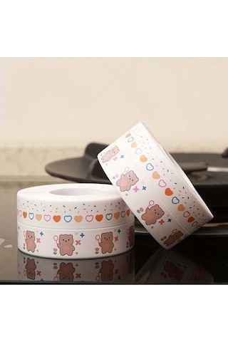 Pazly 1 Rulo Karikatür Kalafat Şerit, Kendinden Yapışkanlı Mutfak Tezgahı Mastik, Sızdırmazlık Bandı, Banyo Ve Tuvalet Dekorasyonu 56672336 Diğer