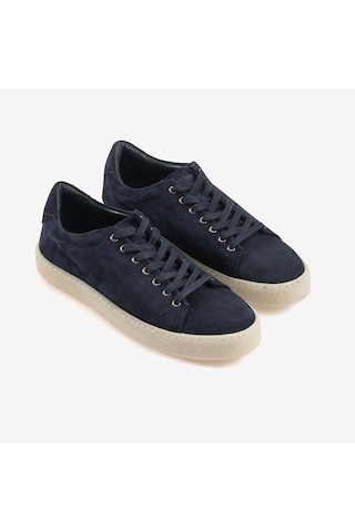 Kemal Tanca Andrea Giovanni Erkek Kauçuk Taban Süet Deri Bağcıklı Spor & Sneaker Ayakkabı 28402-s Lacivert
