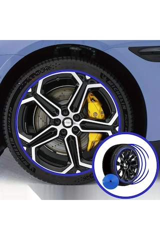 Willowhaven 1 Adet 8 Metre Pembe Jant Koruma Şeridi, Çarpışma Önleyici Lastik Koruması