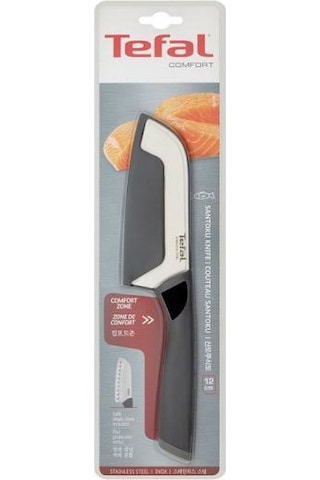 Tefal Profesyonel Comfort Santoku Bıçağı 12 CM Siyah