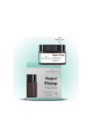 Herbaderm Super Plump Dolgunlaştırıcı ve Kırışıklık Karşıtı Nemlendirici Krem 50 ML