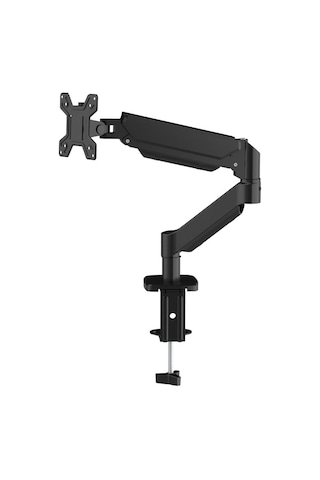 Sline M252 17-28inch Amortisörlü Hareketli Masa Üstü Tekli Monitör Standı