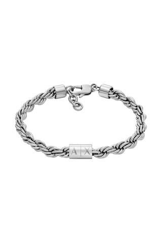 Armani Exchange Axg0123-040 Erkek Bileklik Metalik Gri Metalik