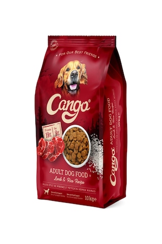 Cango Kuzu Etli Pirinçli + Biftekli Karma Paket Yetişkin Köpek Maması 2 x 10 KG