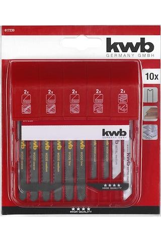 Kwb 10 Parça Kutulu Dekupaj Testere Seti S30 - 49617230
