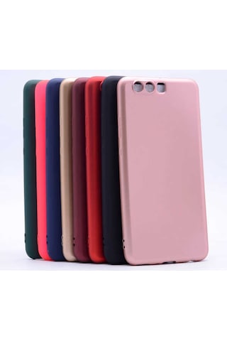 Huawei P10 Plus Kılıf Zore Premier Silikon Kapak Rose Gold
