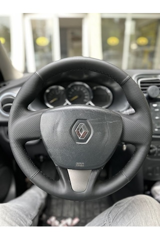 Renault Symbol 2015-2017 Araca Özel Direksiyon Kılıfı Soft Nokta