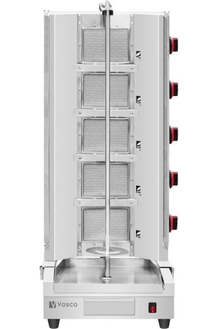 Vosco Döner Ocağı Alttan Motorlu 5 Radyan Lpg