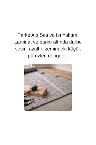 Yalıtım Keçesi Karavan, Parke Altı, Şap Altı, Ahır Ve Kümes İçin Isı & Ses İzolasyonu 200x2500