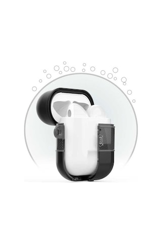 Apple AirPods Uyumlu Zore Airbag 16 Kılıf Siyah