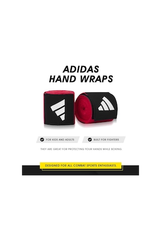 Adidas Boxing Crepe Bandaj Kırmızı Çok Renkli