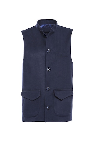 Lacivert Hakim Yaka Yelek 001