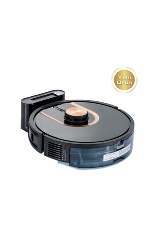 Yui S7 NoMopZone Özellikli Akıllı Robot Vacuum&Mop Süpürge Siyah