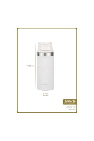 Bernardo Comfort Termos 350 Ml Pembe Pembe