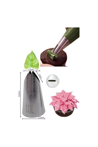 Pastry Planet Dekoratif Duy Ucu Çok Renkli
