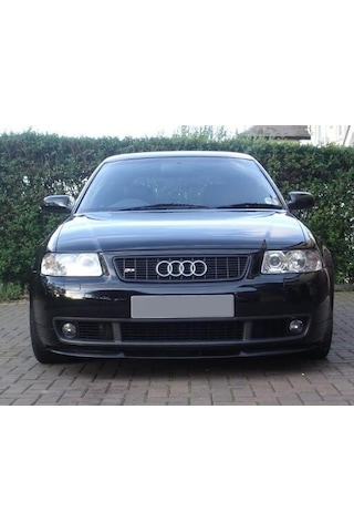 AUDİ A3 2004 - 2012 UYUMLU CUPRA ÖN LİP MAT SİYAH (3 PARÇA)