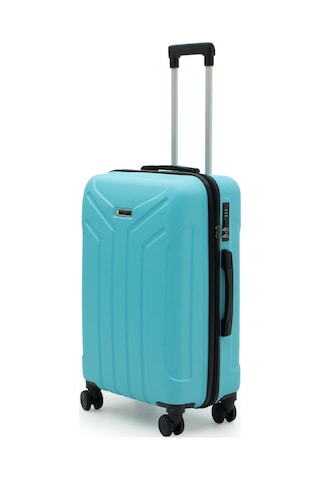 Petra Lüx Abs Orta Boy Valiz 65 Cm Mavi